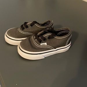 Toddler Olive Green Vans Shoes